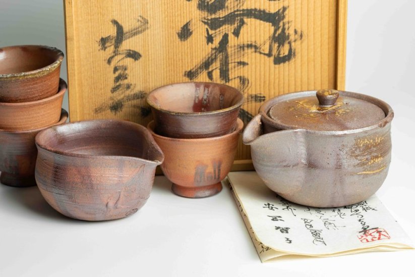 Tomoko Jasuda Vintage Mimasaka-yaki Set - 200ml