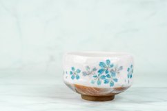 Chawan Japan Sakura Blue Mini