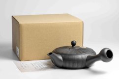 Uemura Natsue  Black Hira Kyusu - 200ml