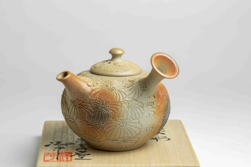 Konishi Yohei White Daisy Kyusu - 200ml