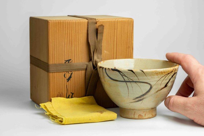 Kato Shunji Willow Vintage Chawan