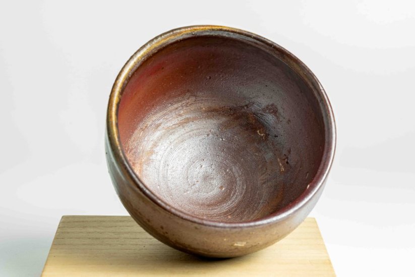 Vintage Katsuya Matsumoto Bizen-yaki Chawan