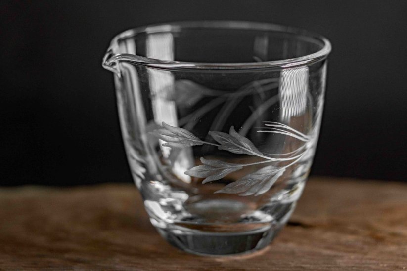 Handmade Czech Glass Carved Pitcher - 250ml - Styl: Varianta 2