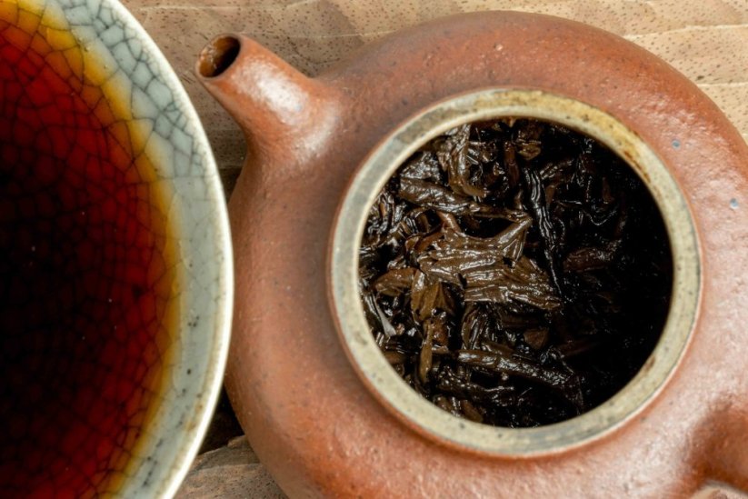 Wuzhou Lao Ba Zhong Purple Box 2017/2021 - 100g