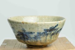 Vintage Blue Pines Chawan