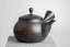 Reiko Vintage Black Red Flowers Kyusu - 240ml