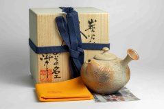 Konishi Yohei White Daisy Kyusu - 200ml