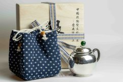 Pure Silver Jade Tea pot - 130ml