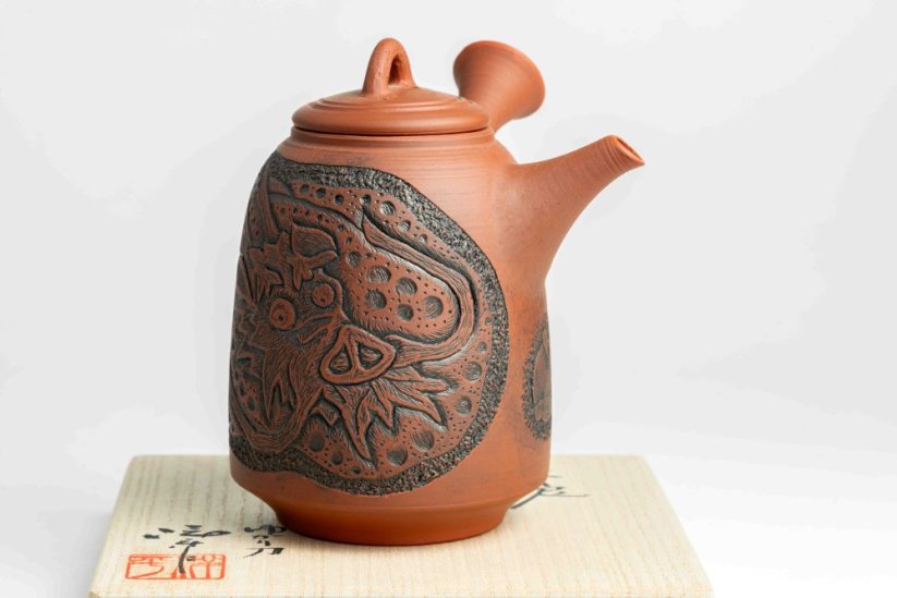 Konishi Yohei Kyusu Dragon.1 Carving - 280ml