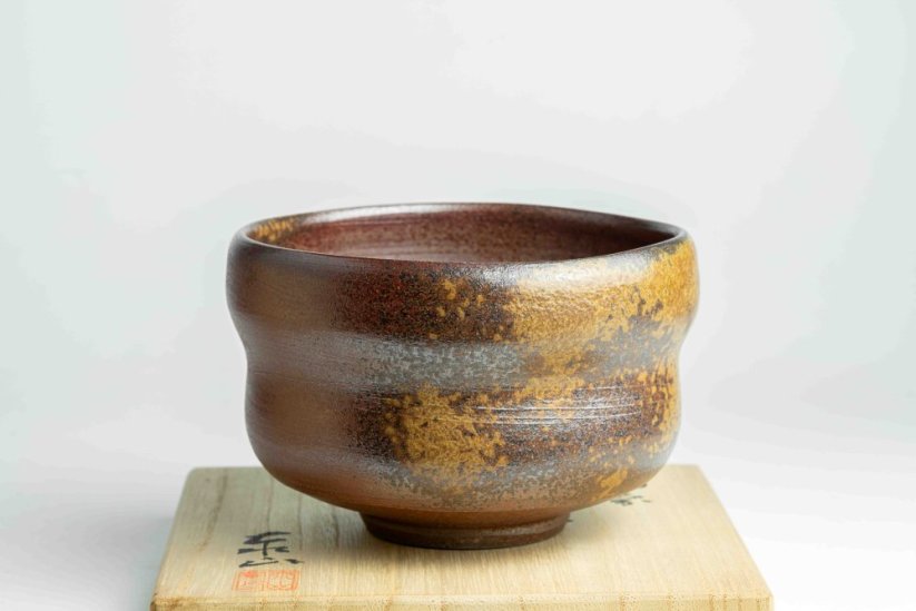 Taizan Gama Bizen Vintage Chawan