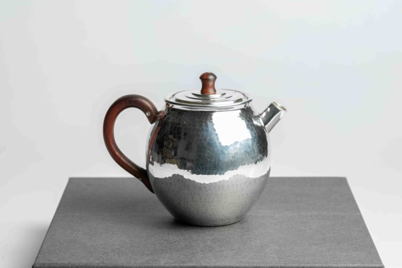 Pure Silver Hammered Tea Pot - 110ml