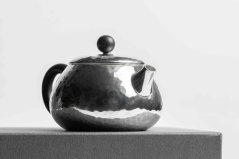 Pure Silver Hammered Tea Pot - 80ml