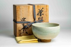 Vintage Hosshoji-yaki Kaike Kiln Chawan