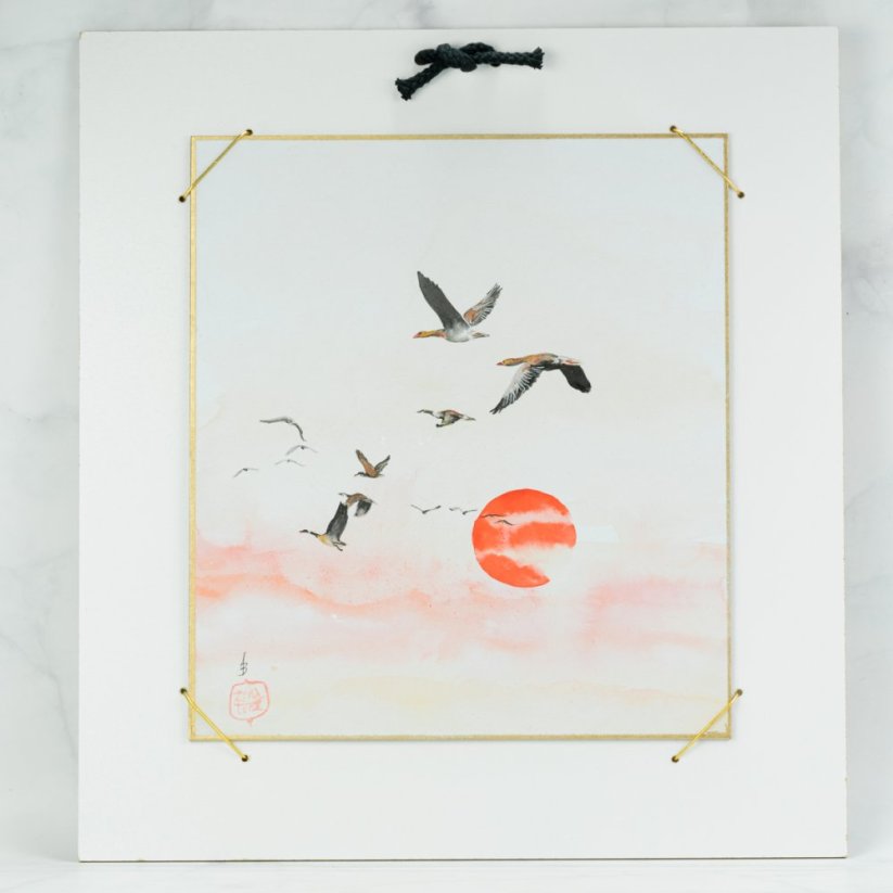 Sumie Shikishi - 24x27 cm - Havrani