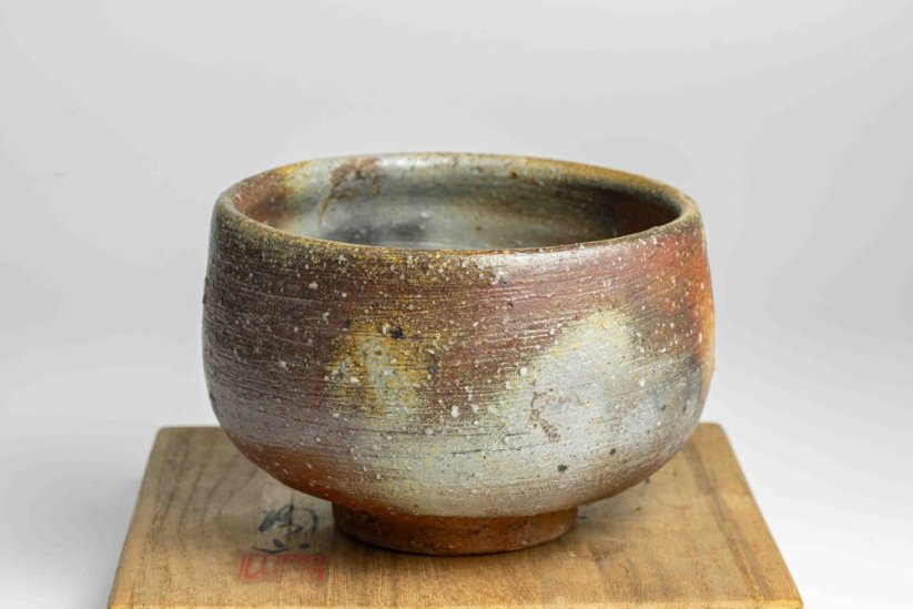 Vintage Tozan Mori Bizen-yaki Chawan