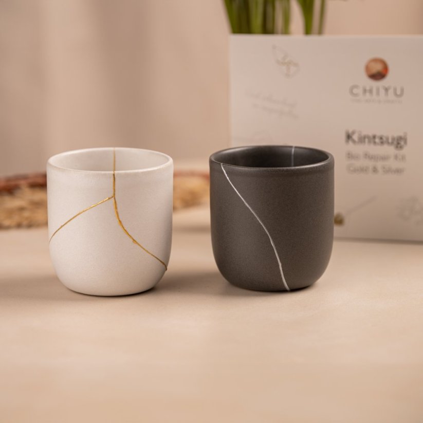 Kintsugi Bio Repair Kit: Gold & Silver