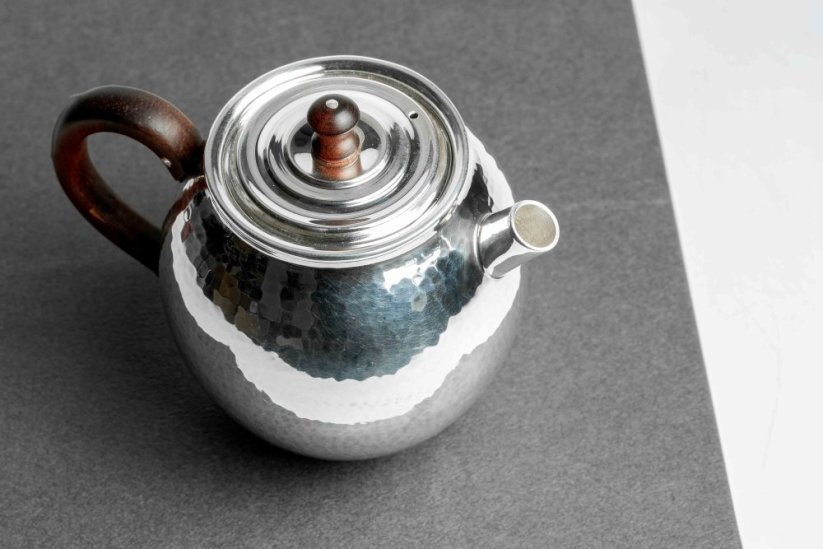Pure Silver Hammered Tea Pot - 110ml