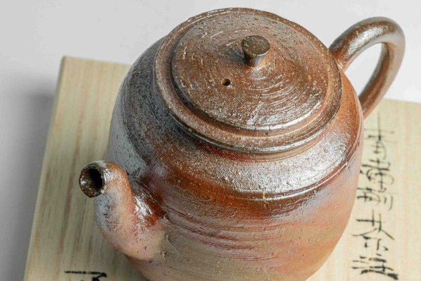 Masaaki Kobashi Bizen Hidasuki Teapot - 190ml