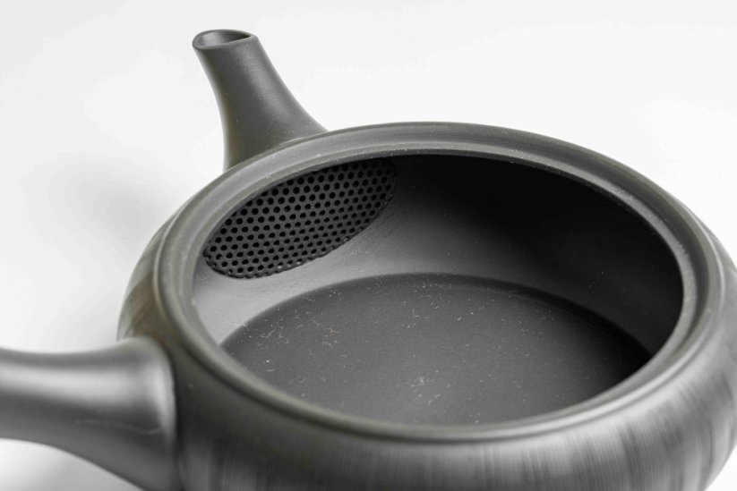 Uemura Natsue  Black Hira Kyusu - 200ml