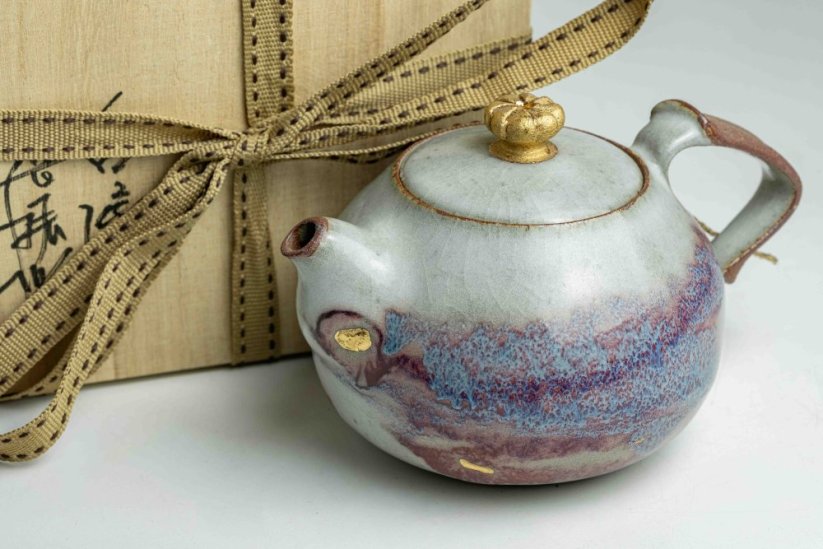 Jhang Jhensing Typhoon Glaze Pot  - 160ml