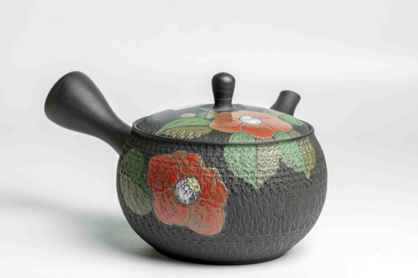Hirotaka Umehara Red Flower Kyusu - 300ml