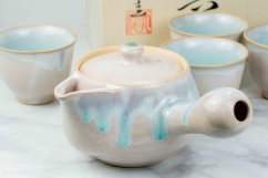 Tenryu Kiln Hagiyaki Set - 320ml + 5*100ml