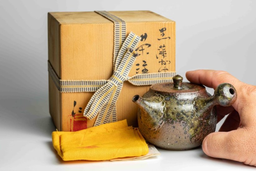 Jin Tanikava Seaweed Kyusu - 220ml