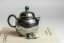 Pure Silver Jade Black Finish Tea pot - 130ml