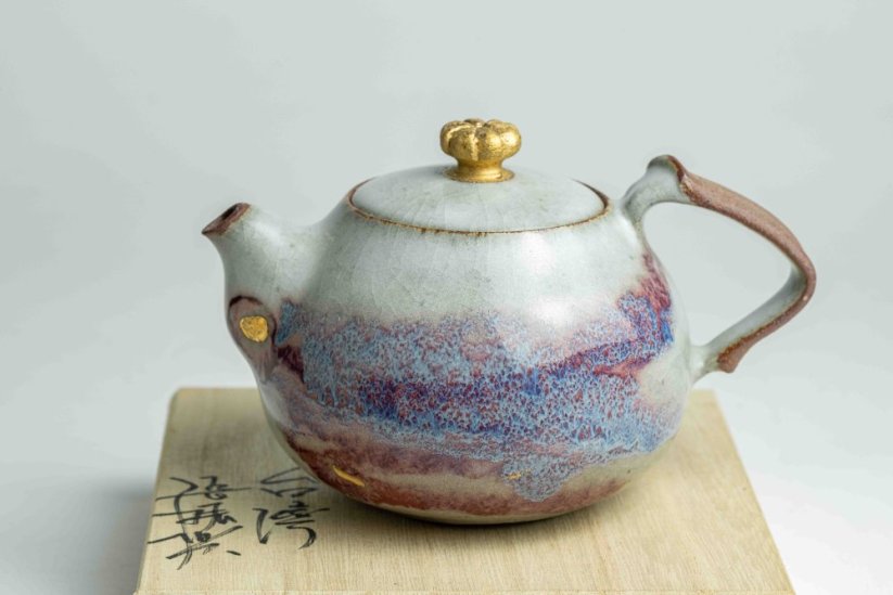 Jhang Jhensing Typhoon Glaze Pot  - 160ml