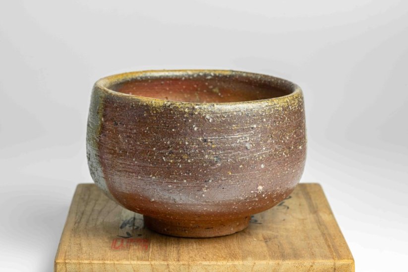 Vintage Tozan Mori Bizen-yaki Chawan