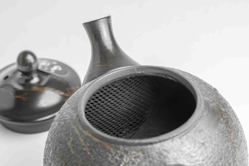 Koshin Marble Seaweed Teapot - 130ml