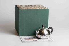 Pure Silver Hammered Tea Pot - 80ml