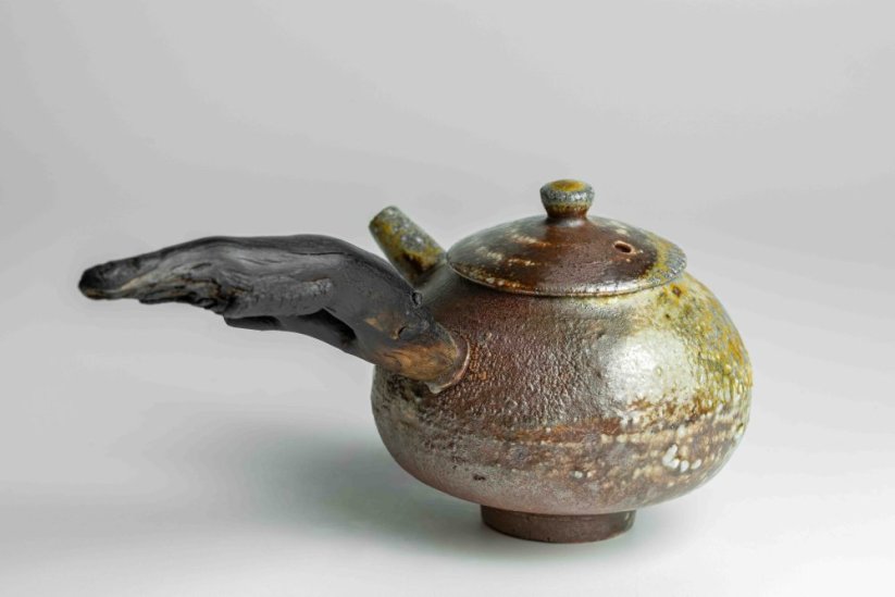 Jonathan Steel Anagama Wood Handle Kyusu no.1 - 160ml