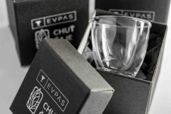 Handmade Czech Glass Carved Pitcher - 250ml