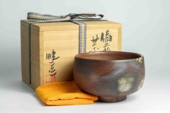 Kenichi Okumoto Vintage Bizen Chawan