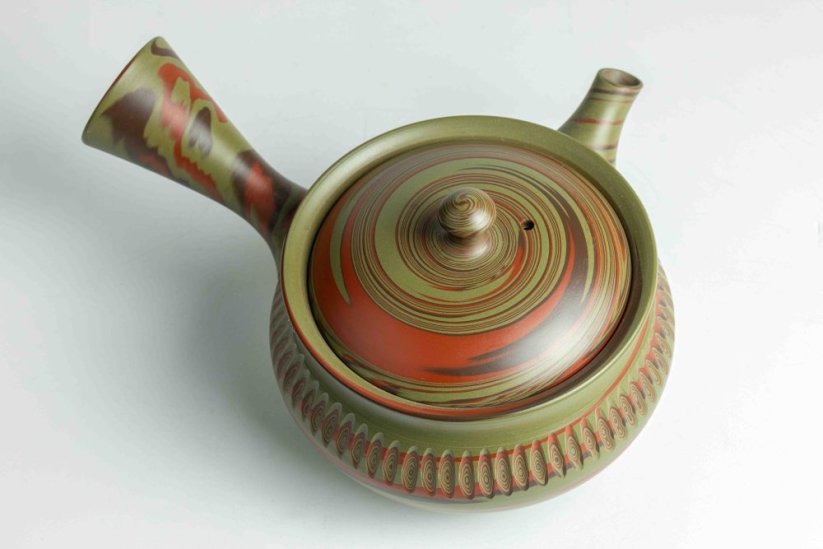 Keiyo Kuwayama Nerikomi Kyusu - 250ml