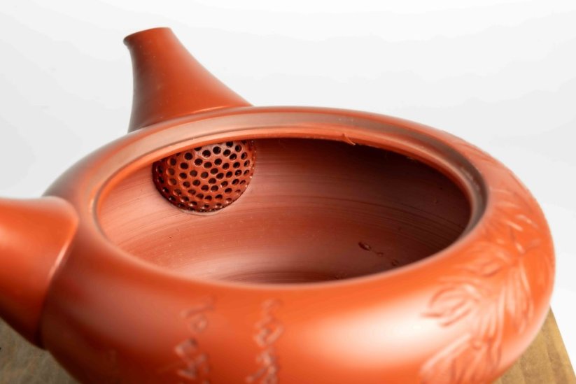 Vintage Gyokuharu Peony Kyusu - 170ml