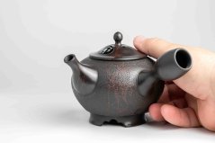 Koshin Marble Seaweed Kyusu - 230ml