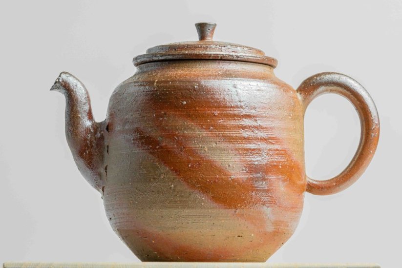 Masaaki Kobashi Bizen Hidasuki Teapot - 190ml
