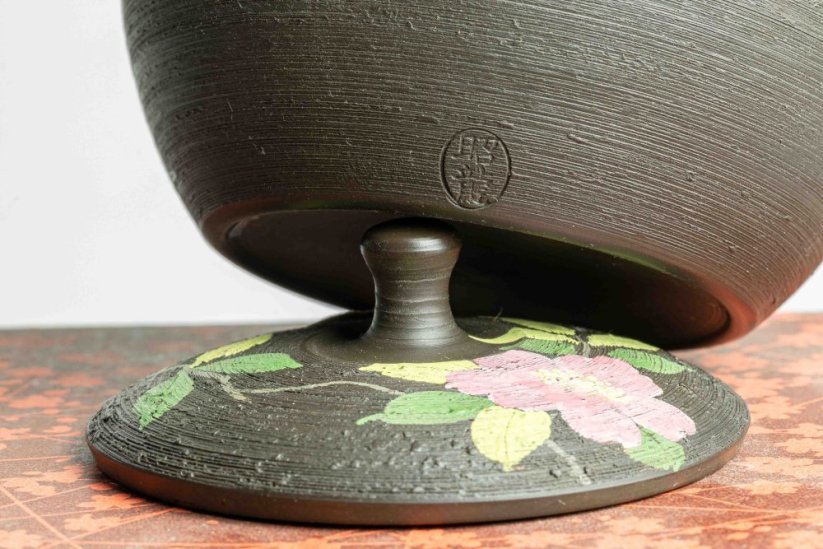 Vintage Shoryu Flowers Kyusu - 350 ml