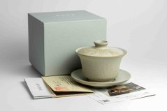 Jinshu Gaiwan White Oyster Shell - 110ml