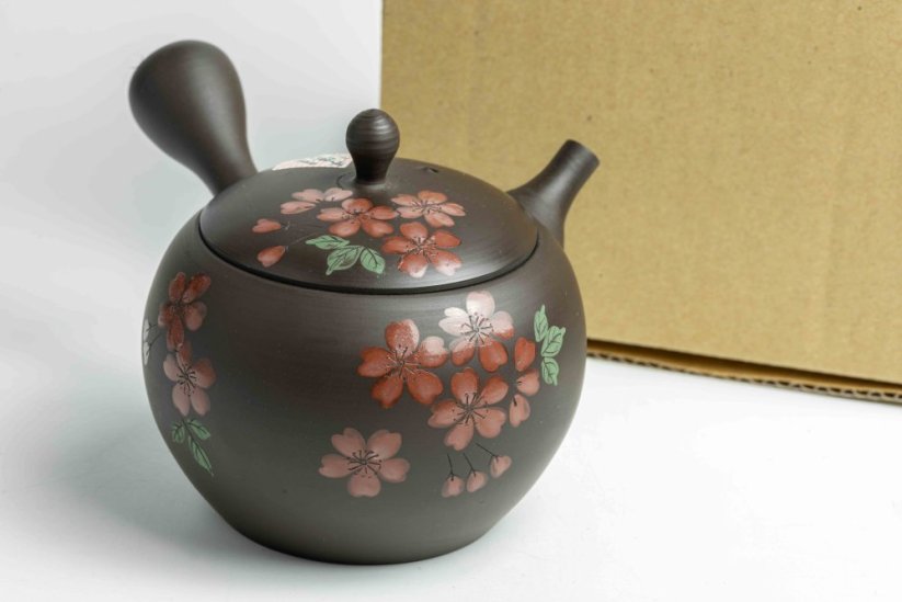 Hirotaka Umehara Red Flower Kyusu - 200ml