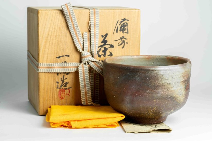 Kimura Ichiyo Bizen Vintage Chawan