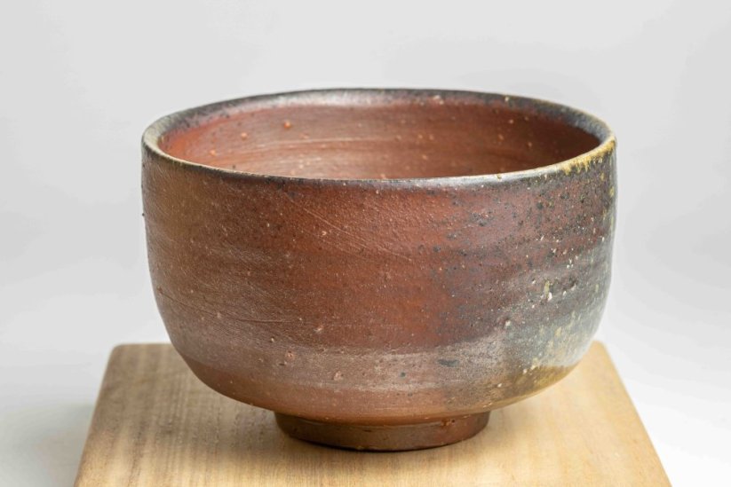 Mori Hozan Vintage Bizen Chawan