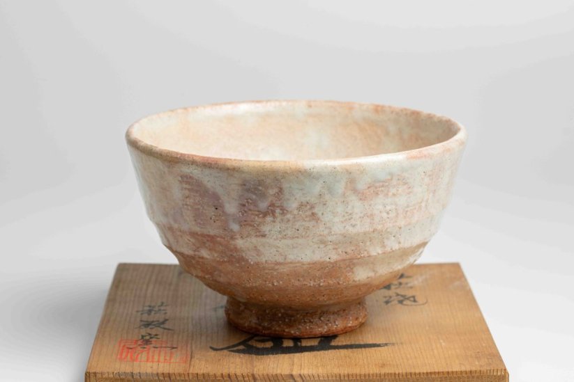 Vintage Hattori Kaname Hagi-yaki Chawan