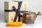 Masaaki Kobashi Yohen Kinsai Kyusu,  Gold Glazing - 200ml
