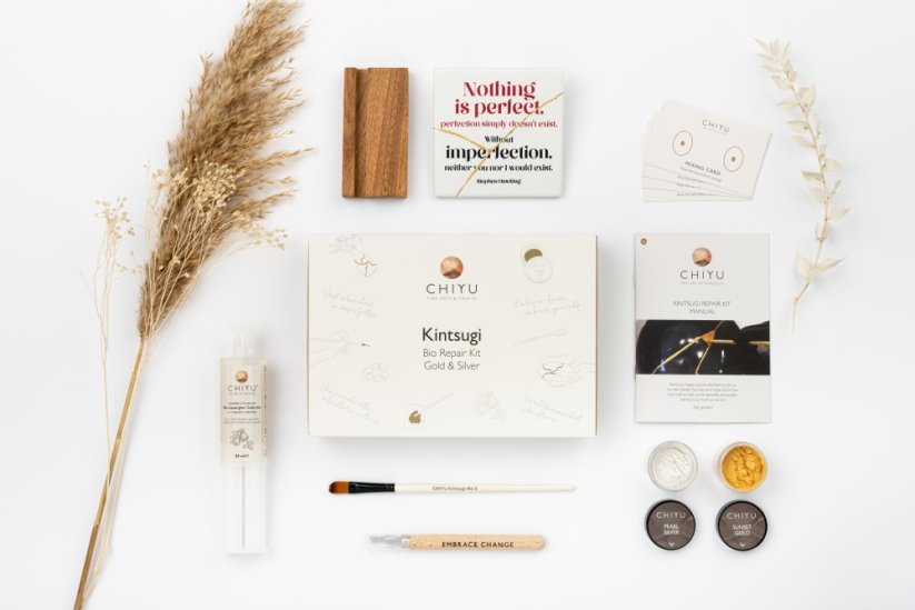 Kintsugi Bio Repair Kit: Gold & Silver