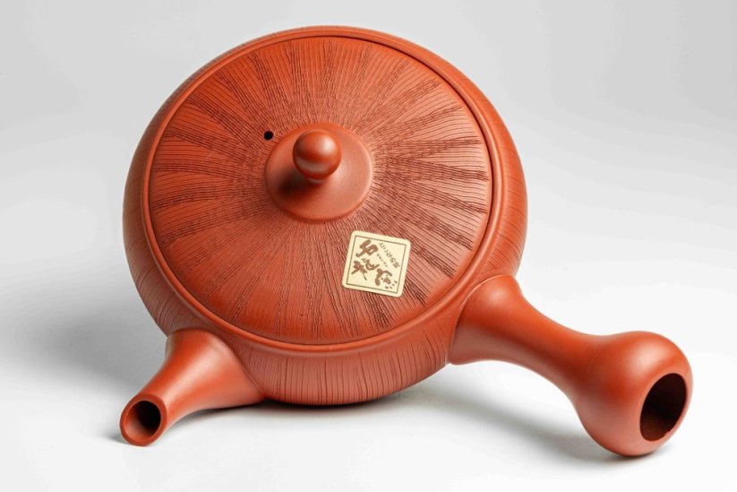 Uemura Natsue  Red Hira Kyusu - 200ml