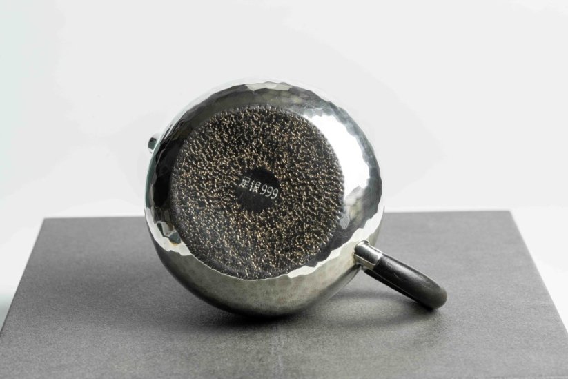 Pure Silver Hammered Tea Pot - 80ml