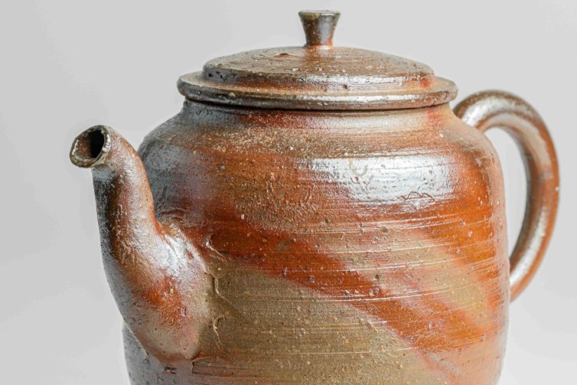Masaaki Kobashi Bizen Hidasuki Teapot - 190ml